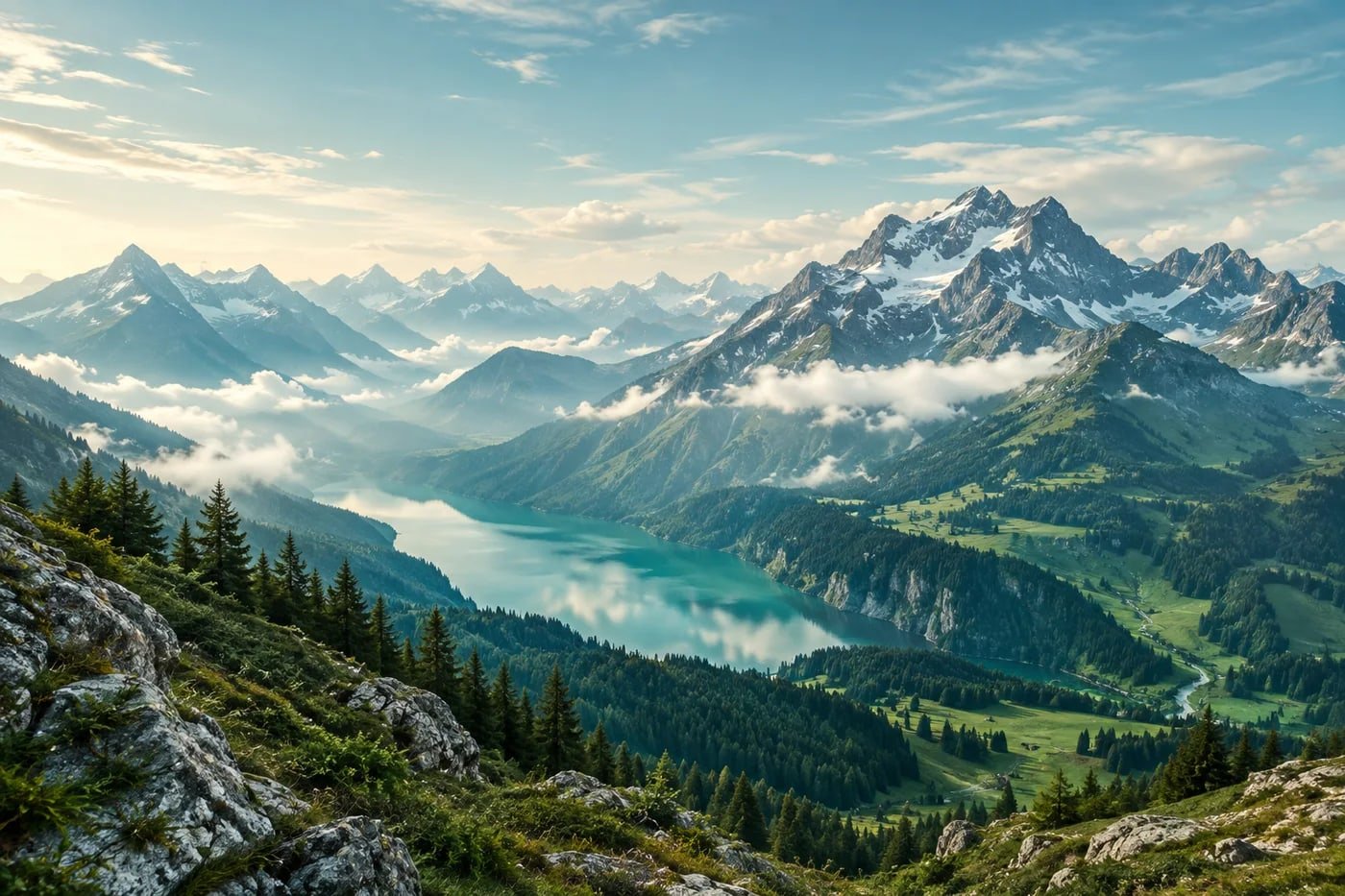 Mountain horizon